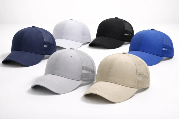 OEM custom logo quick-dry mesh caps for promotional programs