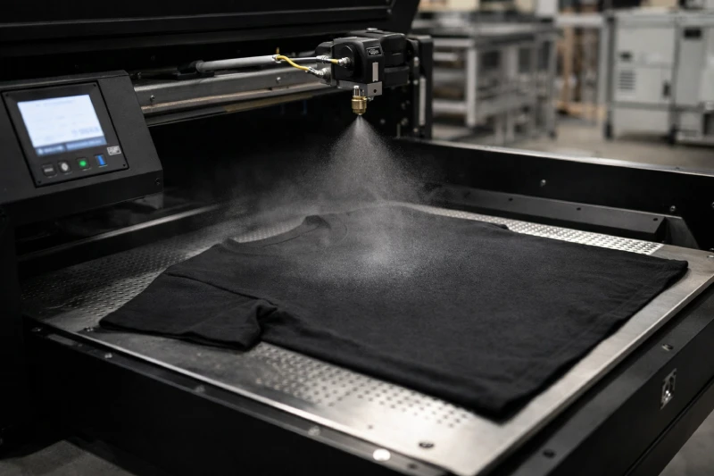 automatic pretreatment machine for dtg printing production