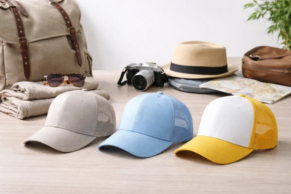OEM baseball and trucker caps for travel and lifestyle use