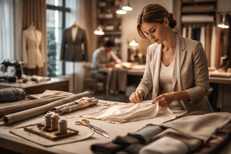 luxury private label clothing manufacturer atelier high end garment production