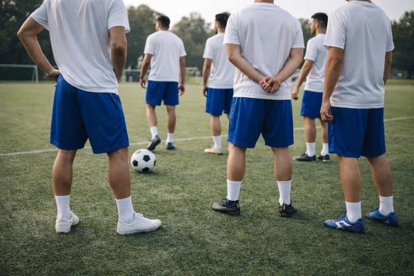 custom mesh shorts used for teamwear and club uniforms