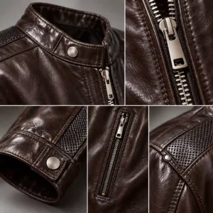 Custom zipper snaps rivets and hardware for leather jackets